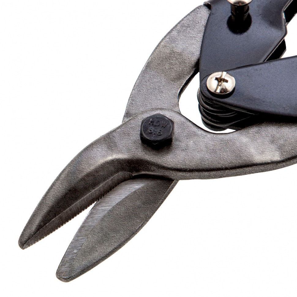 Ножницы по металлу, 250 мм, правые, обрезиненные рукоятки Matrix - фото 4 - id-p216672938