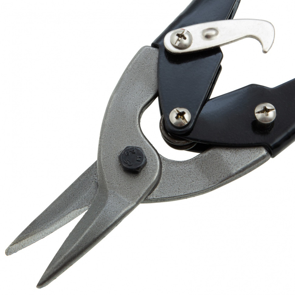 Ножницы по металлу, 250 мм, пряморежущие, для тонкого металла, обрезиненные рукоятки Matrix - фото 4 - id-p216672939