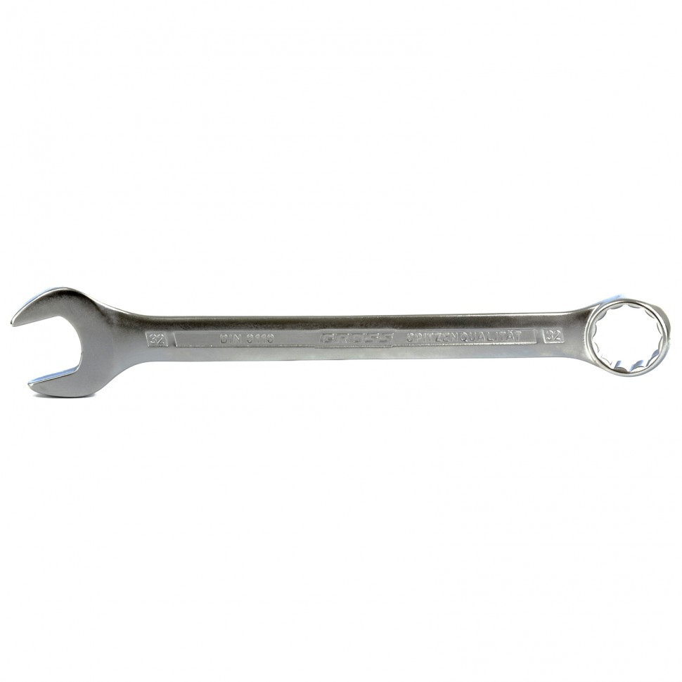 Ключ комбинированный 32 мм, CrV, холодный штамп Gross - фото 1 - id-p216672944