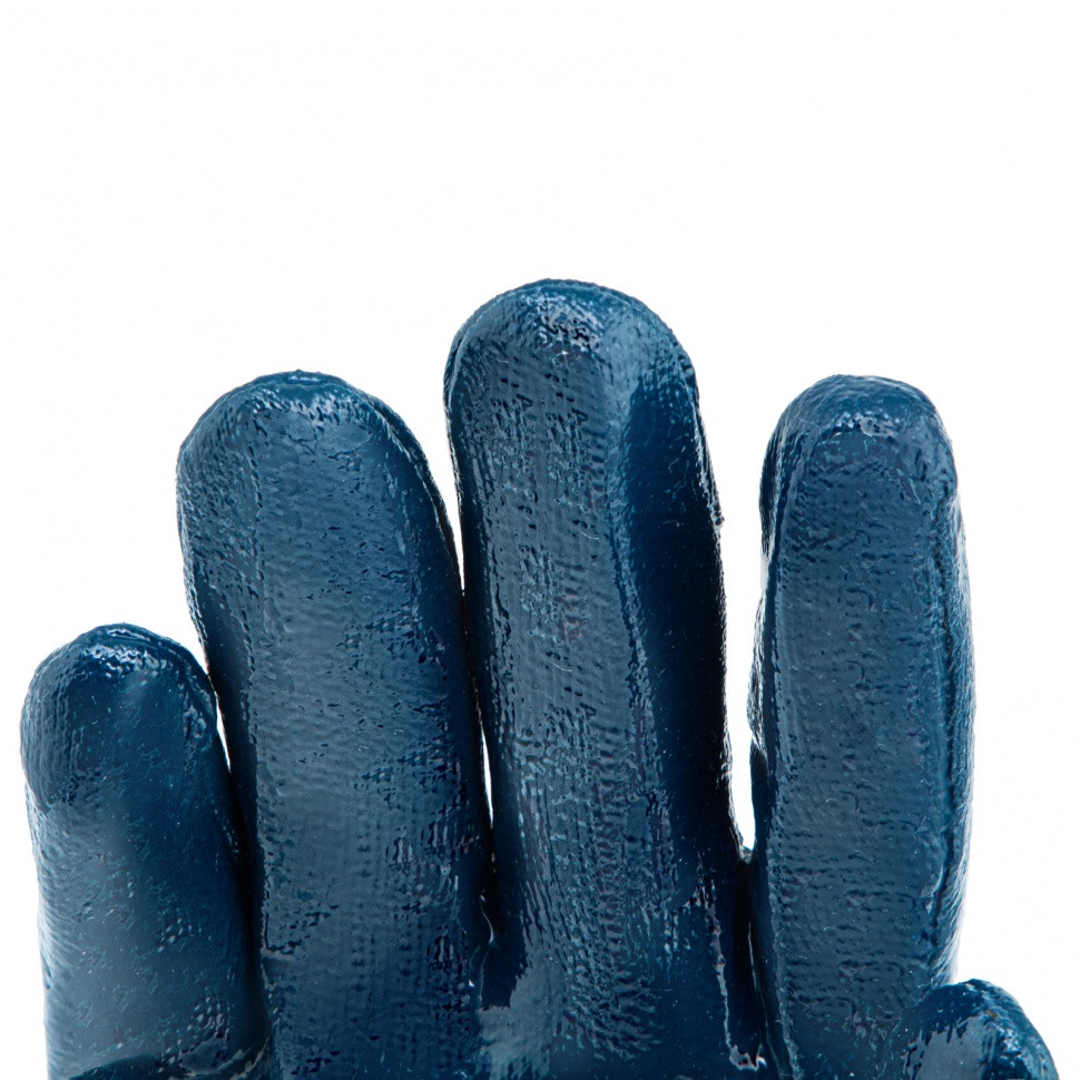 Перчатки трикотажные с обливом из бутадиен-нитрильного каучука, манжет, M Сибртех - фото 4 - id-p216669266