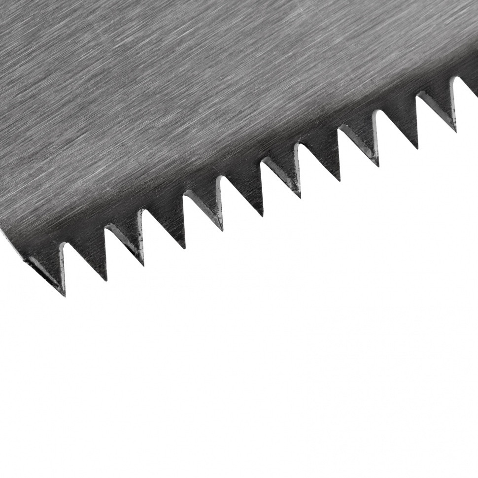 Ножовка по дереву "Зубец", 400 мм, 11 TPI, зуб 2D, калёный зуб, 2-х компонентная рукоятка Сибртех - фото 4 - id-p216673120