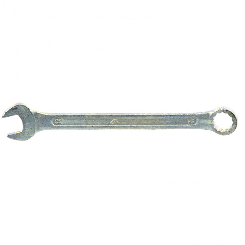 Ключ комбинированный, 12 мм, оцинкованный (КЗСМИ) Россия - фото 1 - id-p216667310