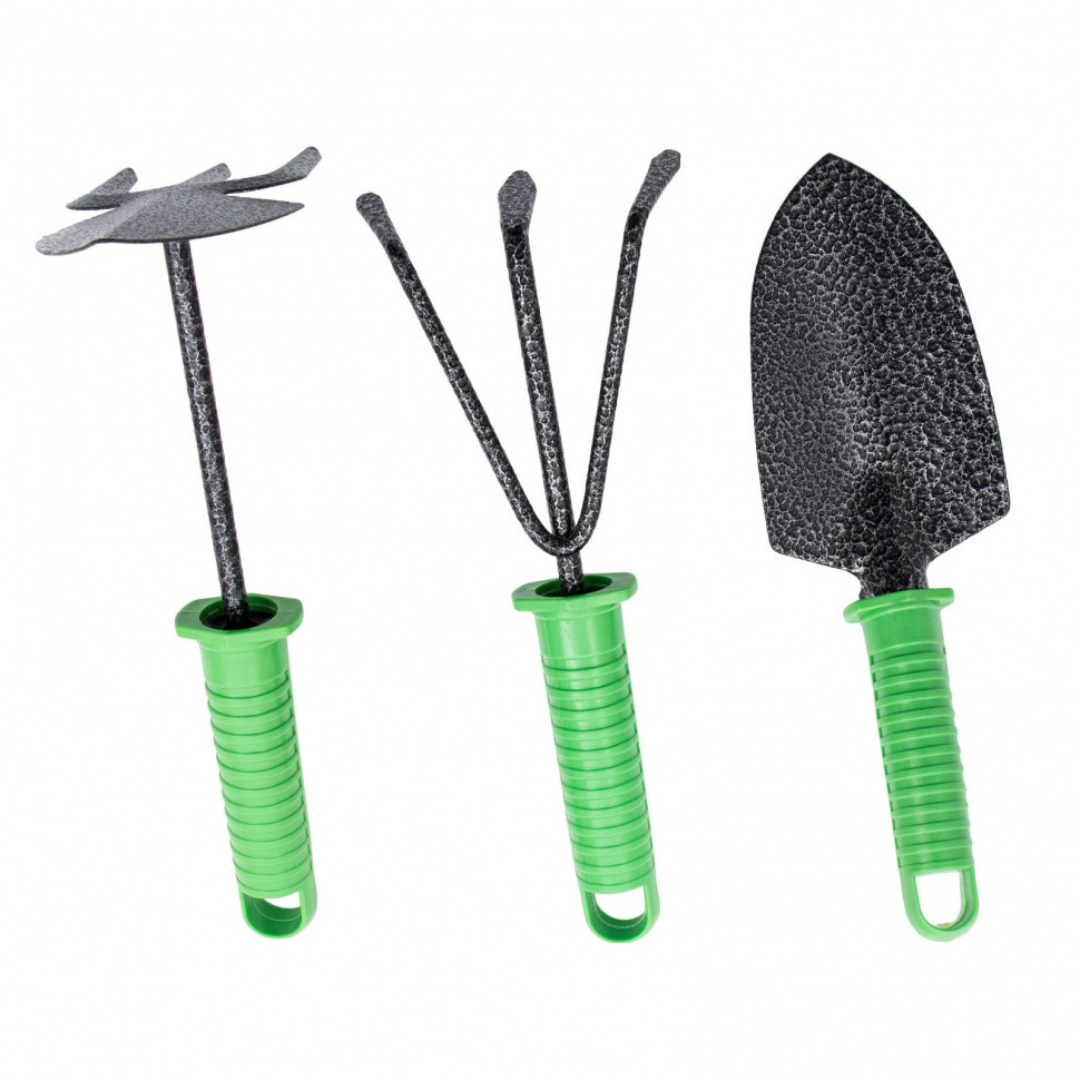 Набор садового инструмента, пластиковые рукоятки, 4 предмета, Standard, Palisad - фото 2 - id-p216670553