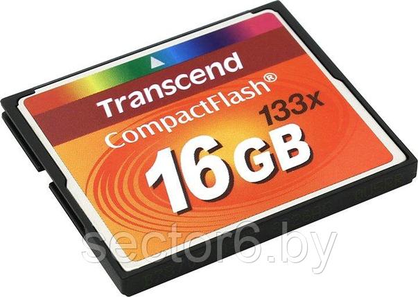 Карта памяти Transcend 133x CompactFlash 16 Гб (TS16GCF133), фото 2
