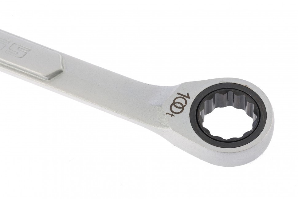 Ключ комбинированный трещоточный, 19 мм, количество зубьев 100 Gross - фото 3 - id-p216675784