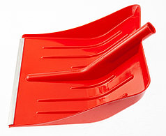 Лопата для уборки снега пластиковая, красная, 400 х 420 мм, без черенка, Россия, Сибртех
