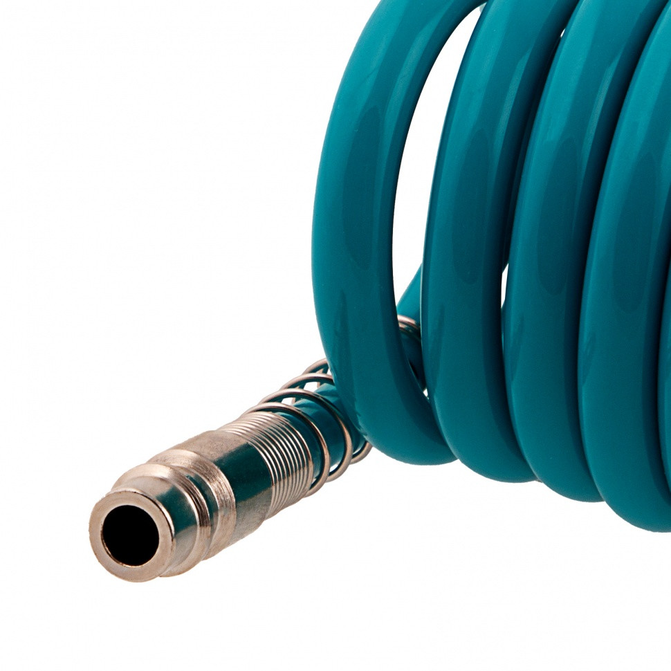 Полиуретановый спиральный шланг профессиональный BASF, 15 м, с быстросъемными соединением Stels - фото 3 - id-p216675818
