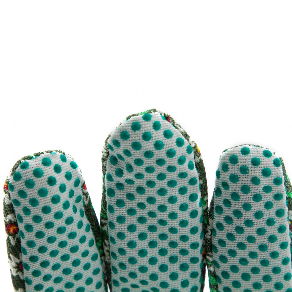 Перчатки садовые х/б ткань с ПВХ точкой, манжет, L Palisad - фото 6 - id-p216668515