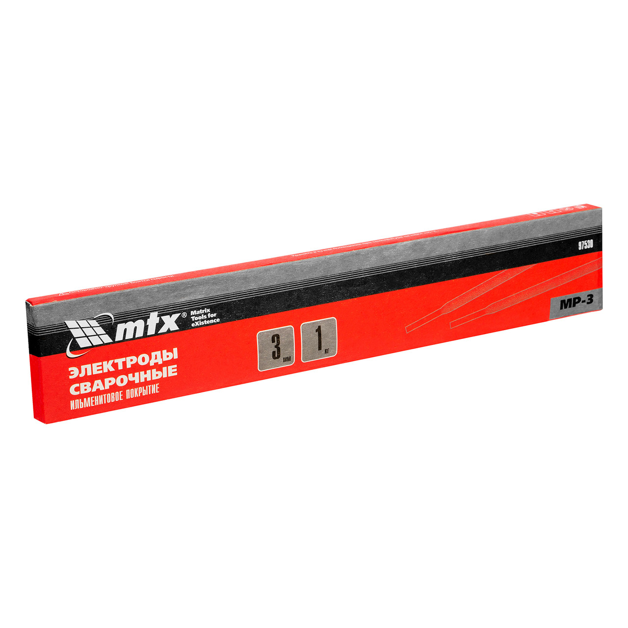 Электроды MP-3, диам. 3 мм, 1 кг., ильменитовое покрытие MTX - фото 5 - id-p216670704