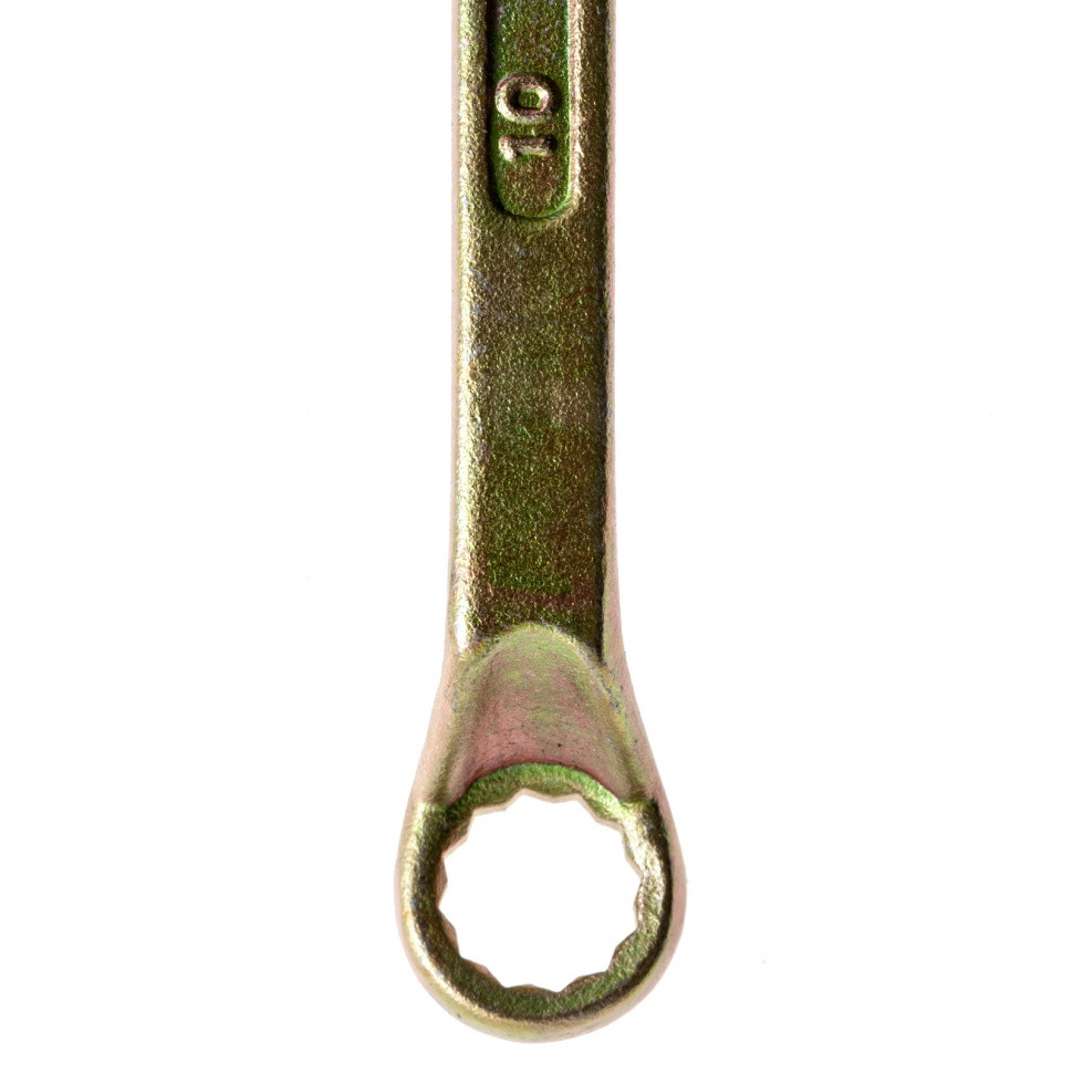 Ключ накидной, 8 х 10 мм, желтый цинк Сибртех - фото 2 - id-p216668533