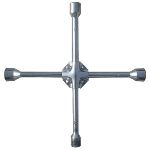 Ключ-крест баллонный, 17 х 19 х 21 мм, под квадрат 1/2, усиленный, толщина 16 мм Matrix Professional - фото 1 - id-p216674825
