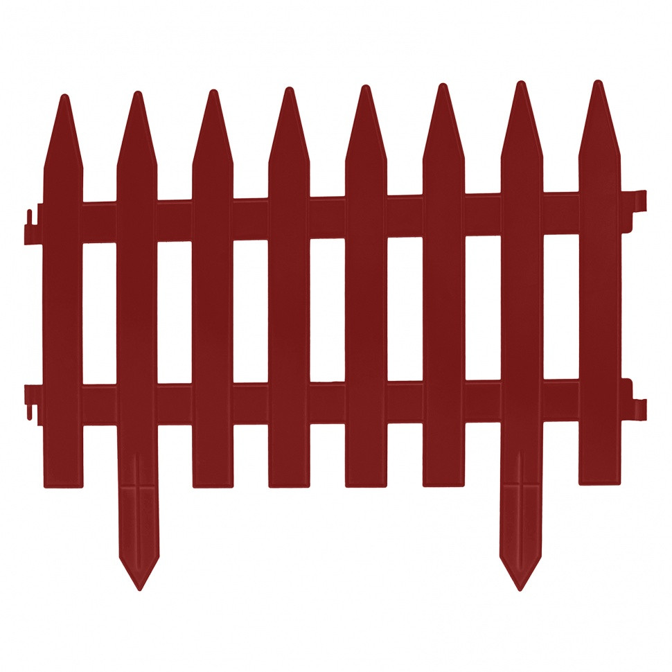Забор декоративный "Рейка", 28 х 300 см, терракот, Россия, Palisad - фото 2 - id-p216673516