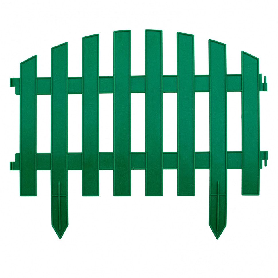 Забор декоративный "Винтаж", 28 х 300 см, зеленый, Россия, Palisad - фото 2 - id-p216673518