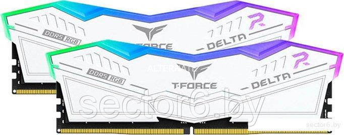 Оперативная память Team T-Force Delta RGB 2x16ГБ DDR5 5600 МГц FF4D532G5600HC32DC01 - фото 1 - id-p216684192