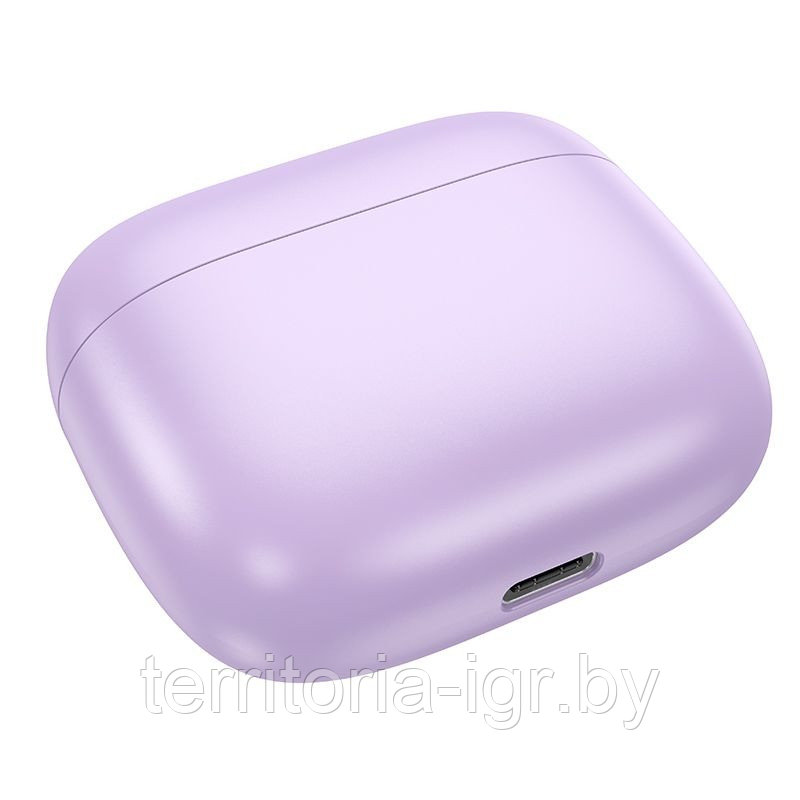 Беспроводная Bluetooth-гарнитура EQ2 TWS пурпурный Hoco - фото 3 - id-p216688149