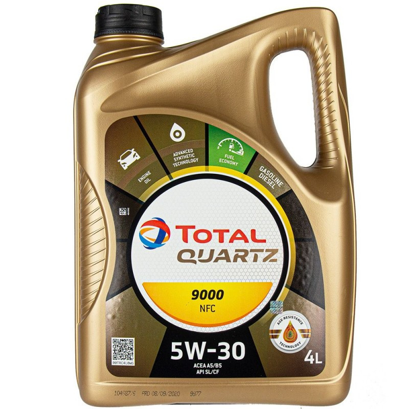 Моторное масло Total Quartz 9000 Future NFC 5W30 4л 213836