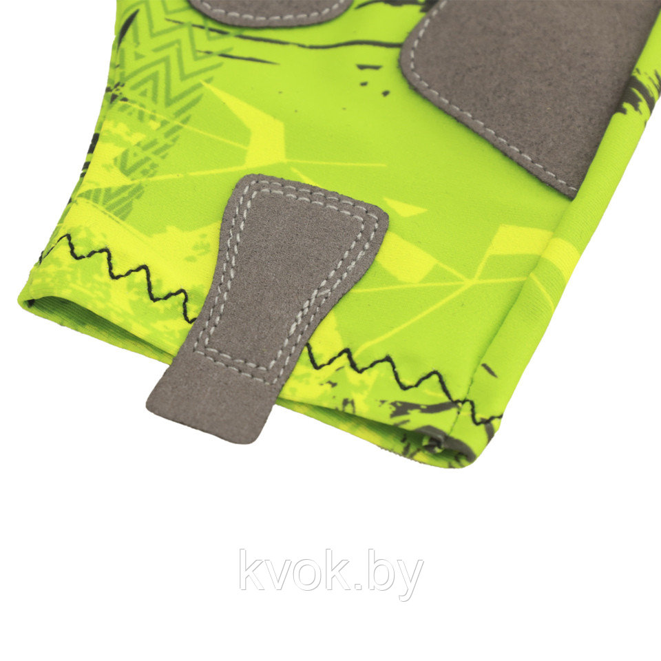 Перчатки для рыбалки Aquatic UPF50+ (Camo Lime Khaki) - фото 4 - id-p216689934