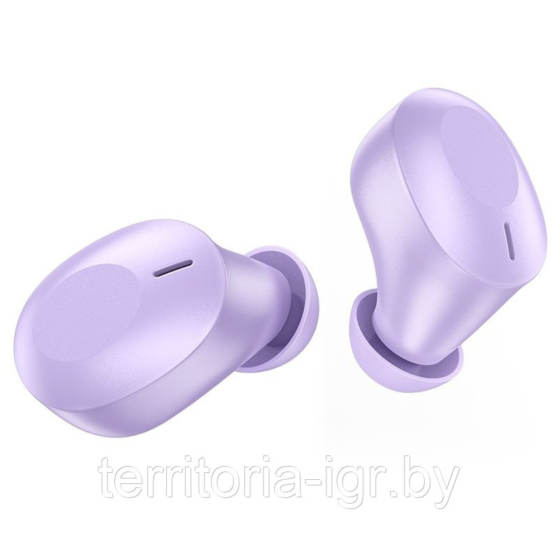 Беспроводная Bluetooth-гарнитура EQ3 TWS пурпурный Hoco - фото 3 - id-p216691806