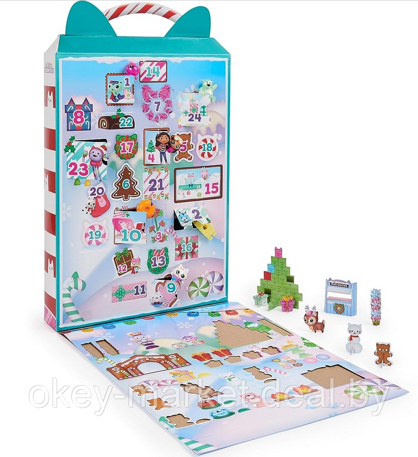 Игровой набор Spin Master Gabby'S Dollhouse Адвент календарь 6067835 - фото 3 - id-p216692863