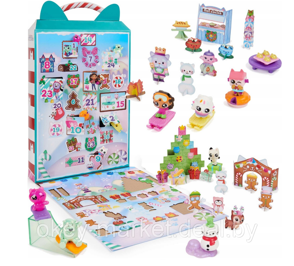 Игровой набор Spin Master Gabby'S Dollhouse Адвент календарь 6067835 - фото 1 - id-p216692863