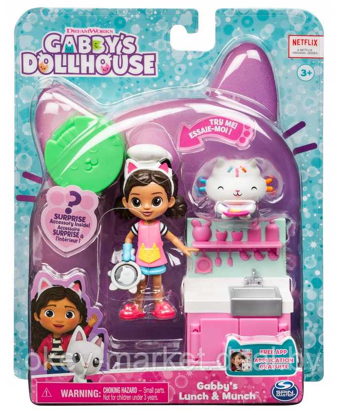 Игровой набор Spin Master Gabby'S Dollhouse Кухня 6066483 - фото 2 - id-p216693039