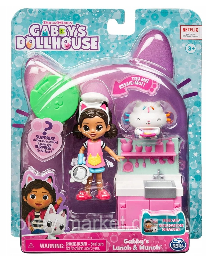 Игровой набор Spin Master Gabby'S Dollhouse Кухня 6066483 - фото 8 - id-p216693039