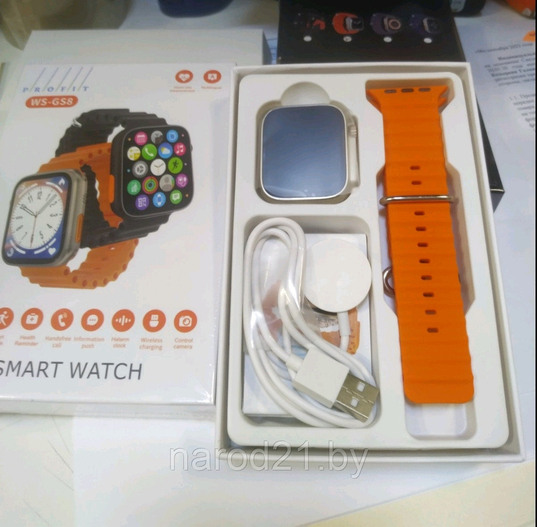 Умные часы Smart Watch 8 Ultra - фото 10 - id-p89050737