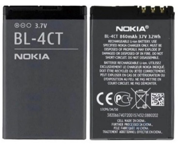 Аккумулятор NOKIA BL-4CT - фото 1 - id-p214451003
