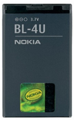Аккумулятор NOKIA BL-4U - фото 1 - id-p214451004