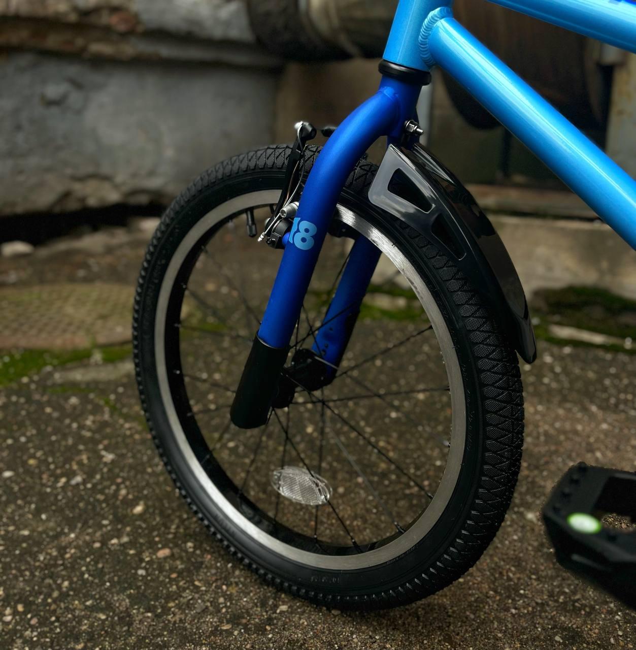 Велосипед детский Tech Team Gulliver 18 синий - фото 6 - id-p216631319