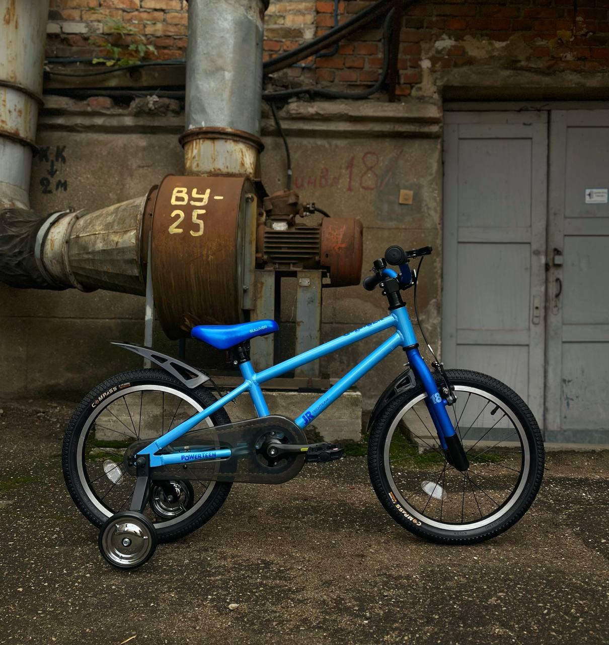 Велосипед детский Tech Team Gulliver 18 синий - фото 2 - id-p216631319