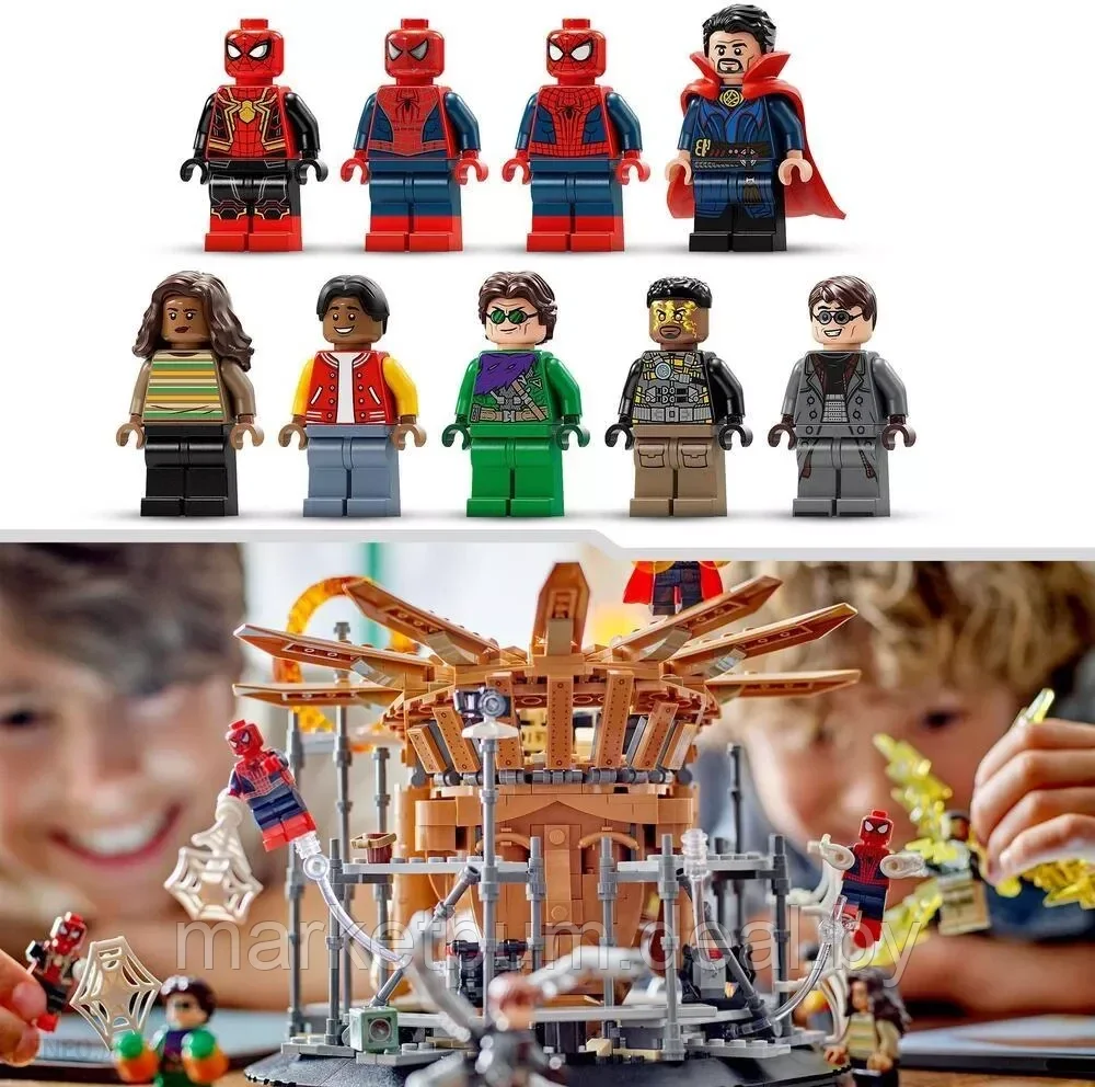 Конструктор LEGO Marvel 76261, Последняя битва Человека-паука - фото 7 - id-p216693281
