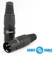 PROCAST cable XLR6/Male Разъем XLR(папа), черный