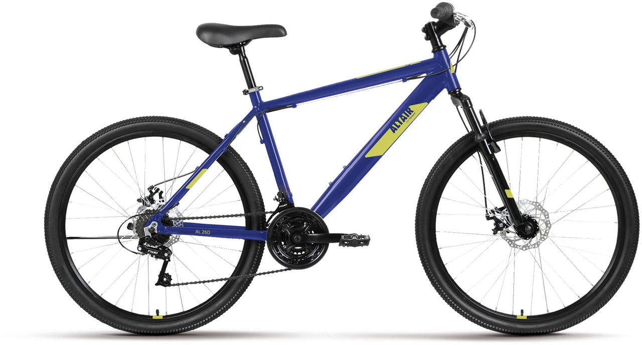 Горный велосипед хардтейл Altair AL 26 D (17 quot; рост) синий/ 2022 год (RBK22AL26194) - фото 1 - id-p216695192