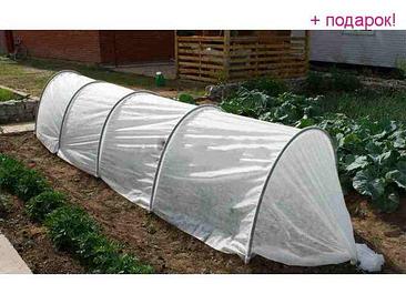 ОСТРОВ КОМФОРТА Беларусь Парник "Стандарт" 8м, ОСТРОВ КОМФОРТА (длина: 8 м, ширина: 60-90 см, высота: 90-60