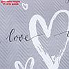 Покрывало LoveLife евро макси "Сердца" 240*210±5см, микрофайбер, 100% п/э, фото 2