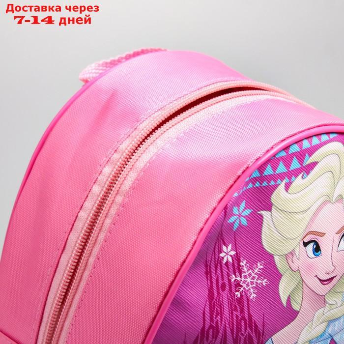 Рюкзак детский кожзам "Queen of snow", Холодное сердце, 21 х 25 см - фото 2 - id-p216510529