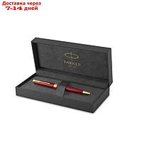 Ручка шариковая Parker Sonnet Core K539 Lacquer Intense Red GT М 1.0мм черный, нерж 1931476 706874