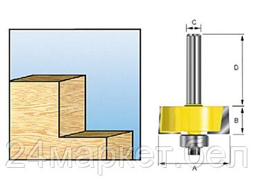 MAKITA Китай Фреза с подш.38,1х8мм (MAKITA)