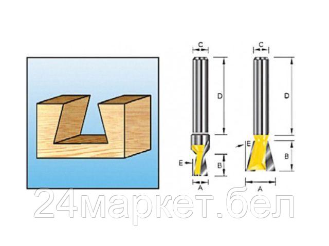 MAKITA Япония Фреза лас/хв25,4х22,2х12х38х2Т (MAKITA) - фото 1 - id-p216696537