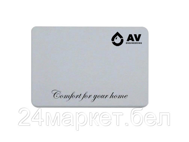 AV Engineering Коврик для ванной диатомитовый (белый), 60 х 40 см,  AV Engineering, фото 2