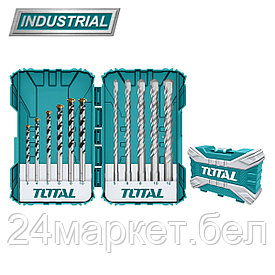 Набор сверл по бетону и буров SDS-plus TOTAL TACSDL31101 (11 шт) TACSDL31101