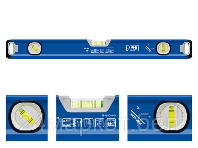 STARTUL Китай Уровень 600мм магнитный EXPERT STARTUL (SE4550-060) (быт.), фото 2