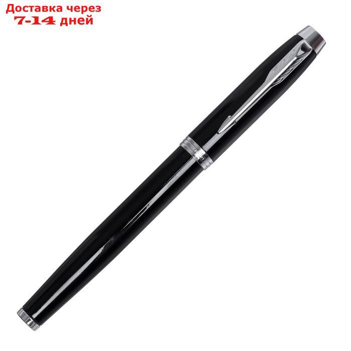 Ручка перьевая Parker IM Core F321 Black CT F, корпус из нержавеющей стали (1931644) - фото 1 - id-p216510787