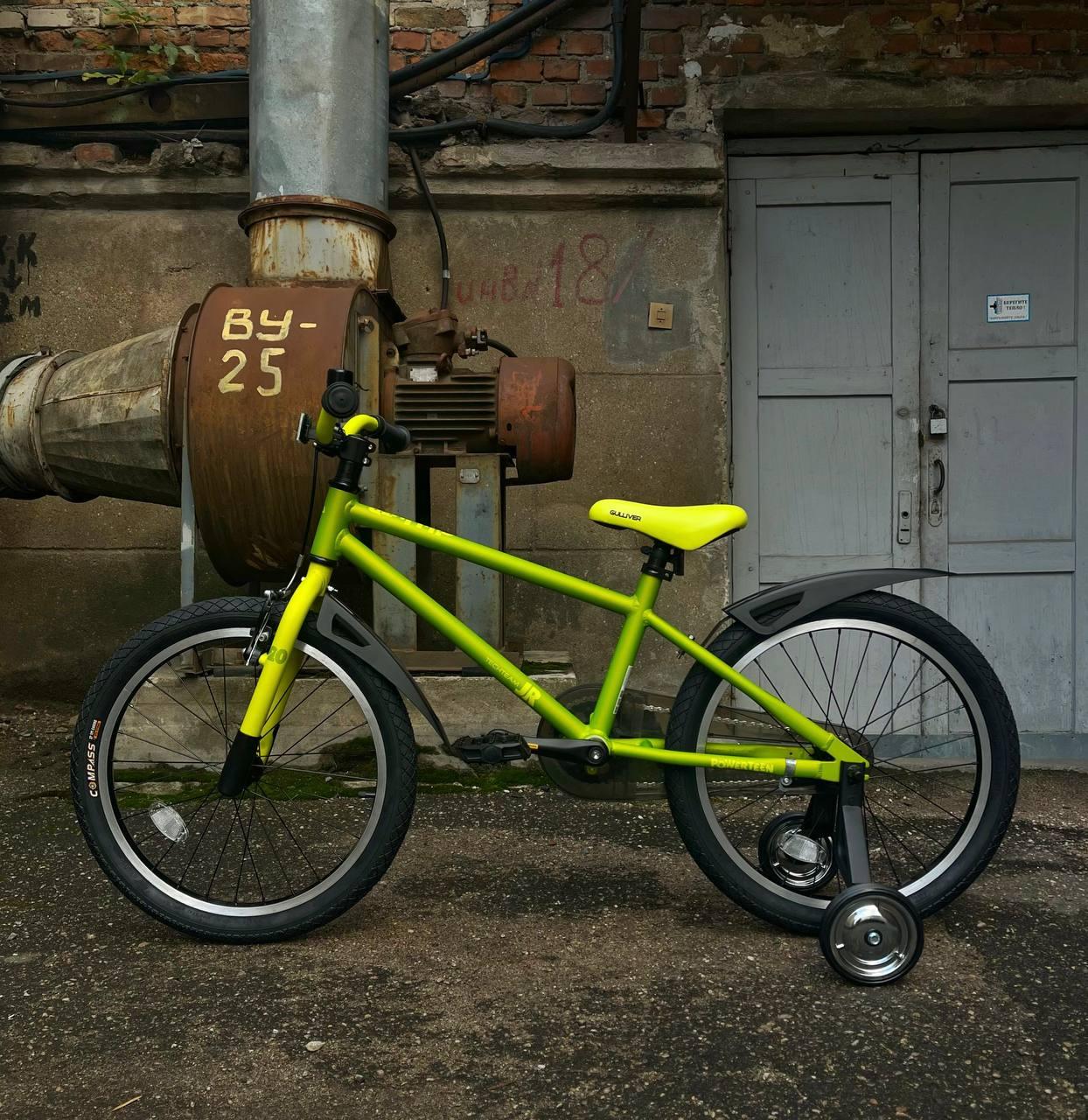 Велосипед детский Tech Team Gulliver 20 зеленый - фото 3 - id-p216631328
