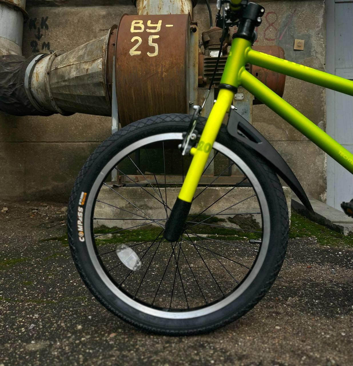 Велосипед детский Tech Team Gulliver 20 зеленый - фото 7 - id-p216631328