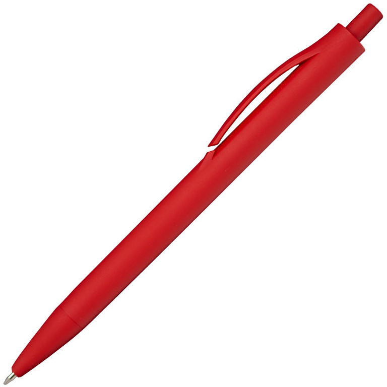 Ручка шариковая IGLA SOFT, пластиковая, софт-тач