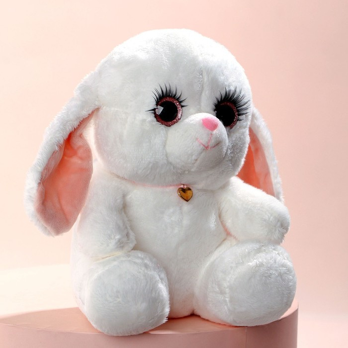 Мягкая игрушка «Зайка Ла-Пу-Ля», цвет белый, 20 см - фото 3 - id-p199290501