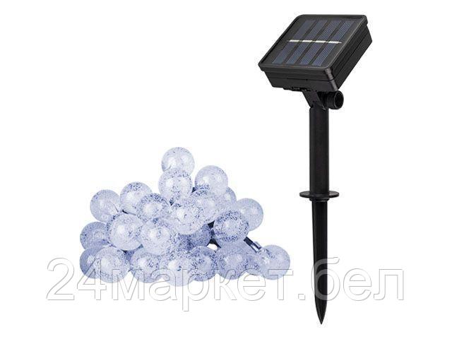 ФАZА Китай Светильник садовый на солнечной батарее SLR-G05-30W ФАZА (гирлянда, шарики, хол. бел.) - фото 1 - id-p216696723