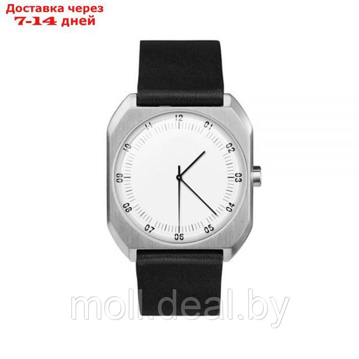 Часы наручные мужские, d-4.05 см, черный ремешок - фото 1 - id-p216654739